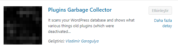 plugins garbage collector