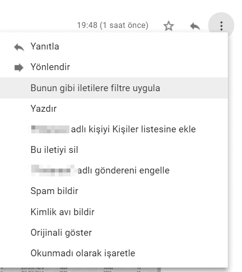 filtre gmail