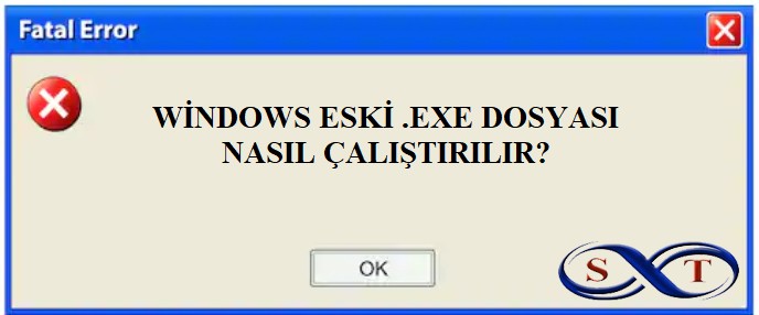 Windows exe hatası
