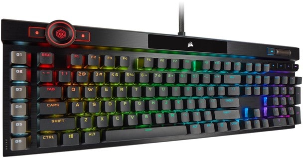 Corsair K100 klavye düşük tepki süresi
