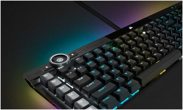 Corsair K100 klavye macro kontrol tuşları