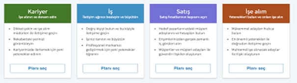 linkedin premium ücretlendirme