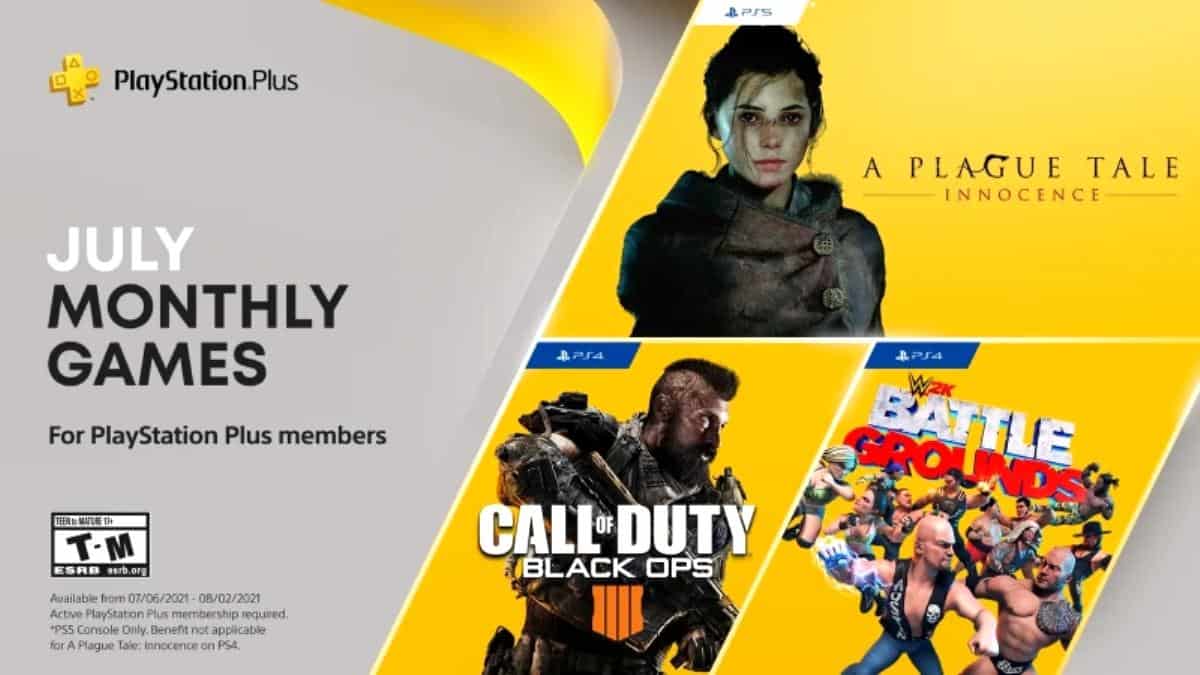 PlayStation Plus Temmuz