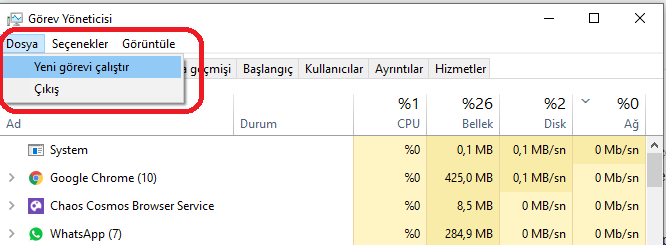 yeni görev